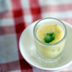 Grilled Corn Soup - Recipe photo by foodrepublic