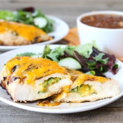 Jalapeño Cheddar Grilled Chicken - Recipe photo by twopeasandtheirpod