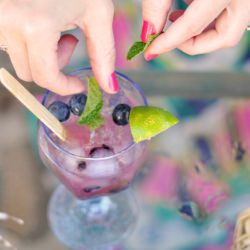 Blueberry Mojitos - Recipe photo by loveMaegan