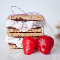 Strawberry and Chocolate Grahamwich - Recipe photo by thechrissywinchester