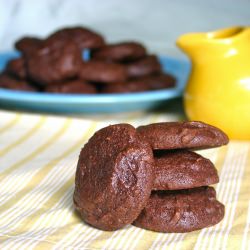 Triple Chocolate Brownie Cookies - Recipe photo by Jesicakes
