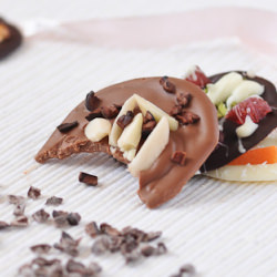 Chocolate, Fruit & Nut Thins - Recipe photo by Appetite for Discovery