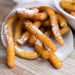 Home-made Golden Churros - Recipe photo by cagsmith