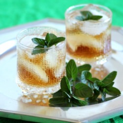 Chocolate Mint Fizz - Recipe photo by noshingwiththenolands