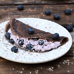 Dark Chocolate Crêpes - Recipe photo by FamilySpice