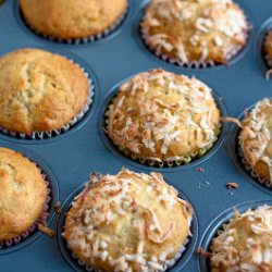 Coco-Banana Muffins - Recipe photo by dishinggourmet