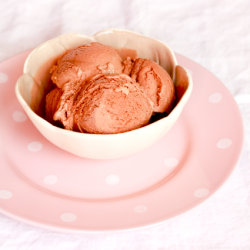 Chocolate ice cream - Recipe photo by anemone