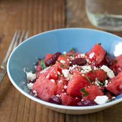Watermelon salad - Recipe photo by acouplecooks