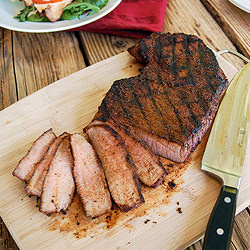 Grilled Spicy London Broil - Recipe photo by The Slow Roasted Italian