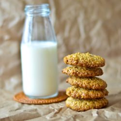 Malted Milk, Oats and Coconut Cookie - Recipe photo by kkramya
