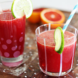 Blood orange tangelo sparkler - Recipe photo by vanillasplash