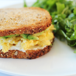 Egg and Avocado Breakfast Sandwich - Recipe photo by ChannelingContessa