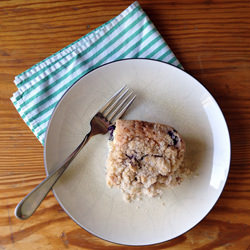 Huckleberry Buckle - Recipe photo by freutcake