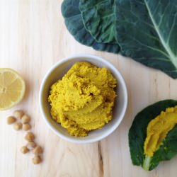 Curried Hummus - Recipe photo by chowvida