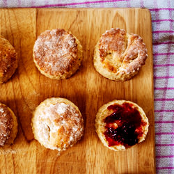 Peanut butter scones - Recipe photo by Buntworthy