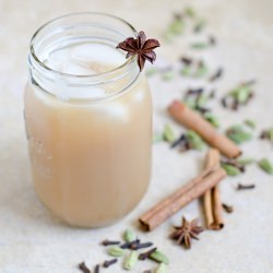 Iced Coconut Chai - Recipe photo by Mary from Sweet Roots