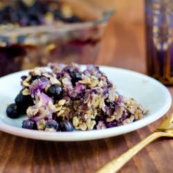 Baked Vegan Oatmeal - Recipe photo by Mary from Sweet Roots