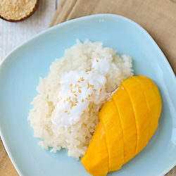 Mango Sticky Rice - Recipe photo by rachelcooksthai