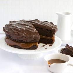 Salted Caramel and Chocolate Cake - Recipe photo by Frances Janisch