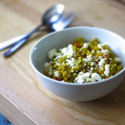 Curried Quinoa with Veggies - Recipe photo by dough-eyed girls