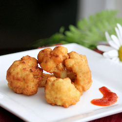 Cauliflower Fritters - Recipe photo by torviewtoronto