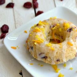 Orange Cranberry Donuts - Recipe photo by claireg