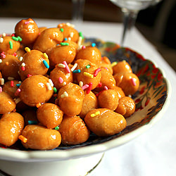 Baked Fennel and Struffoli - Recipe photo by MunatyCooking
