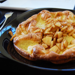 German Apple Pancakes - Recipe photo by theyeasticando