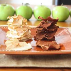 Baked Green Apple Chips - Recipe photo by kneadtocook