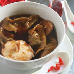 Mushroom Dumplings - Recipe photo by girlmeetsbowl
