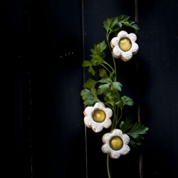 The Cutest Daisy Cookies - Recipe photo by chickiephi
