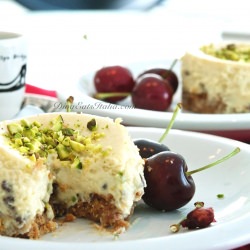 Cannoli Cheesecake - Recipe photo by Diva Eats Italia