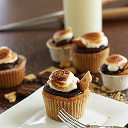 S'mores Cupcakes - Recipe photo by Kateb