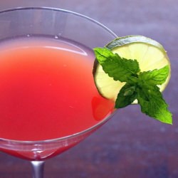 Watermelon Mint Martini - Recipe photo by smallkitchenchronicles