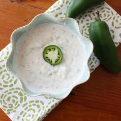 Jalapeño Chobani Yogurt Dip. - Recipe photo by kneadtocook
