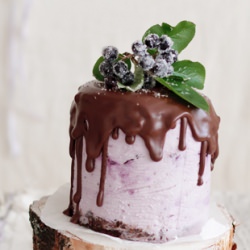 Chocolate & Zucchini Cake - Recipe photo by PureVegetarianByLakshmi