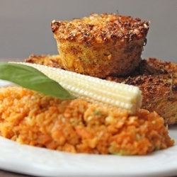 Cottage cheese and vegetable cakes - Recipe photo by keistaipaprasta