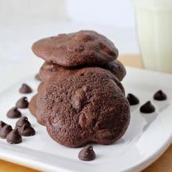 Ooey, Gooey Chocolate Chip Cookies - Recipe photo by MsZeezer
