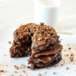 No Bake Cookie Pancakes - Recipe photo by minimalist baker