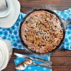 Yogurt Cake with Plum Streusel - Recipe photo by sugg-r