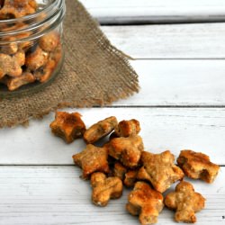 Peanut Butter Dog Cookies - Recipe photo by Food Well Said