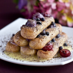 Dessert with Berry - Recipe photo by Niksya