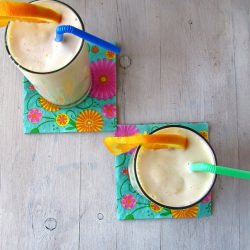 Pineapple Orange Cream Milkshakes - Recipe photo by missinthekitchen