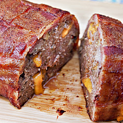 Bacon wrapped Meatloaf - Recipe photo by cookshootandeat
