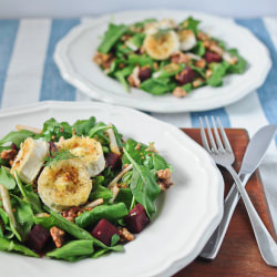 Beetroot, Walnut & Goat Cheese - Recipe photo by Appetite for Discovery