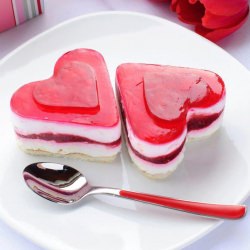 Sweet Jello Heart - Recipe photo by Hosting Essence