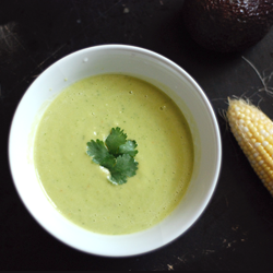 Raw Avocado And Corn Soup - Recipe photo by gabrielaoel