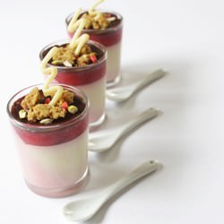 Strawberry Panna Cotta Verrines - Recipe photo by this-is-irene