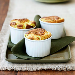 Cheese Souffles With Spinac - Recipe photo by finedininglovers