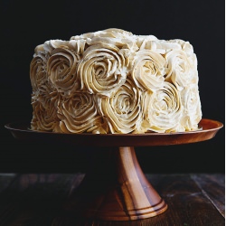 Rose Pandan Gula Melaka Layer Cake - Recipe photo by pickyin
